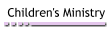 Children's Ministry
